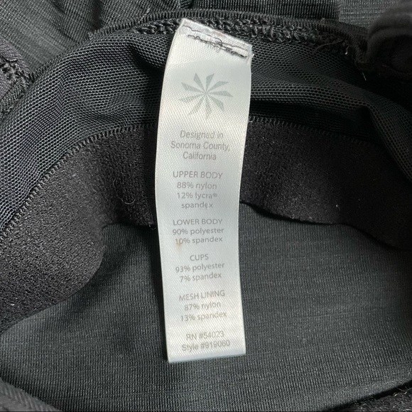 Athleta Strappy Yoga Tank Top Black Women’s Small - Picture 10 of 12
